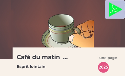 Café du matin