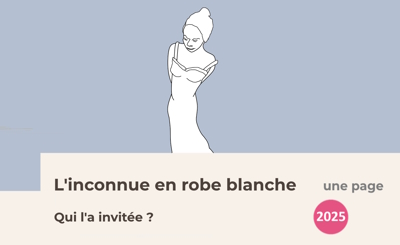L'inconnue en robe blanche